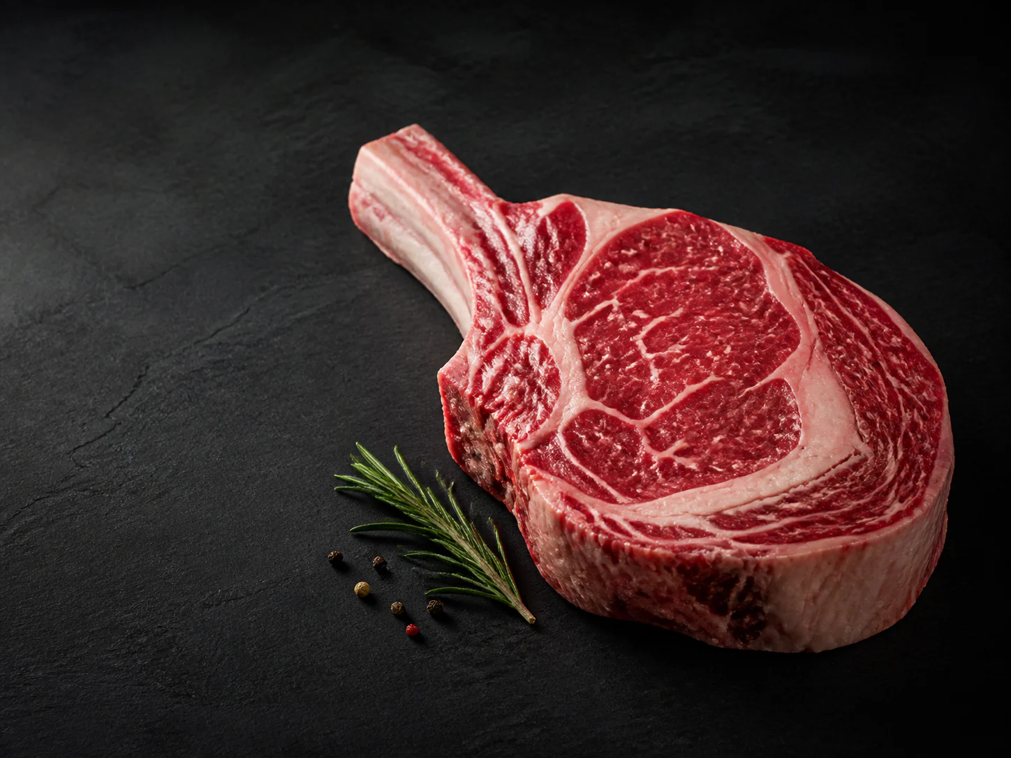 Premium Ribeye mit feiner Marmorierung