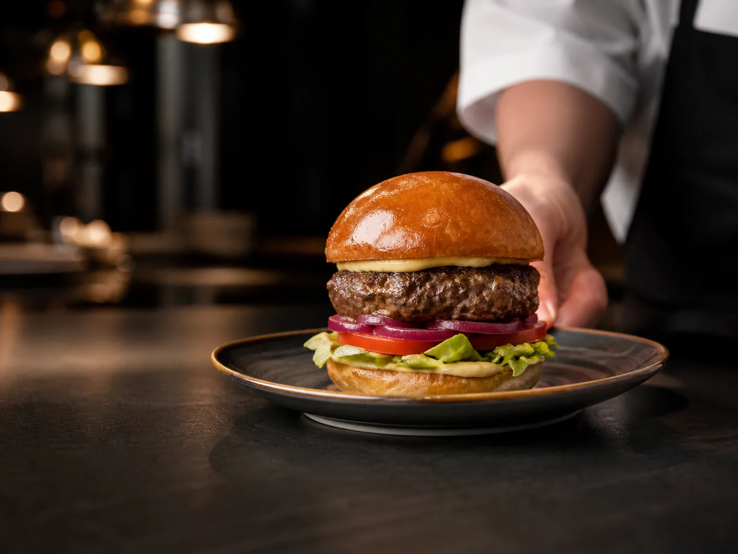 Premium Beef Burger für die professionelle Gastronomie